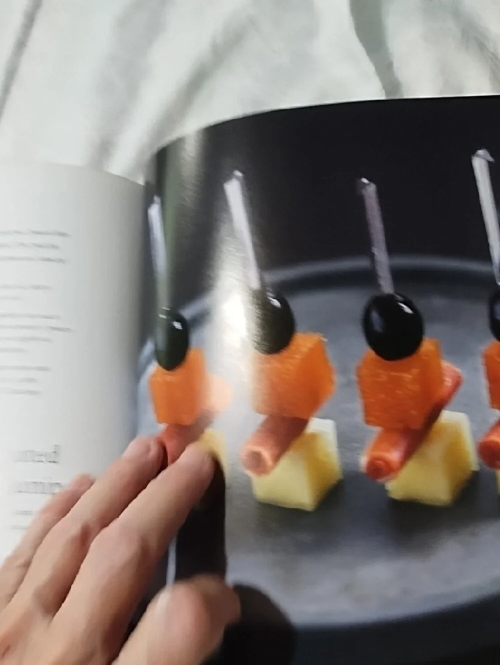Party Bites Hardback Cookbook by Lydia France NWT.